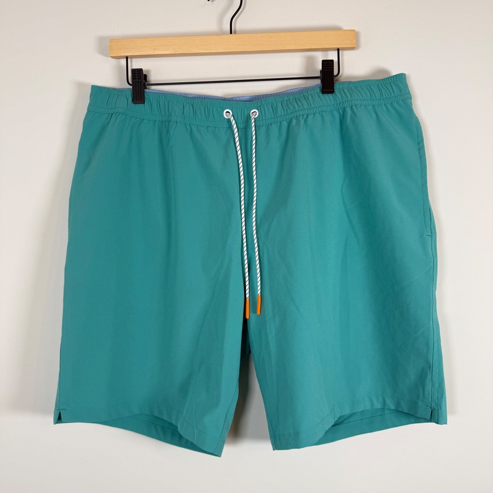 Bonobos Men's XL Swim Trunks Teal Green Swimsuit Shorts 9 Inch‎ Inseam Summer